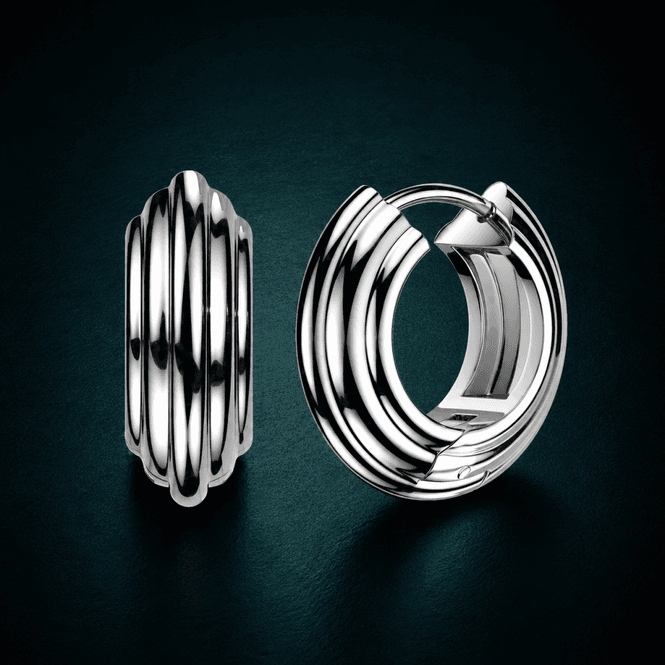 Main Image Bold Hoops Earrings 