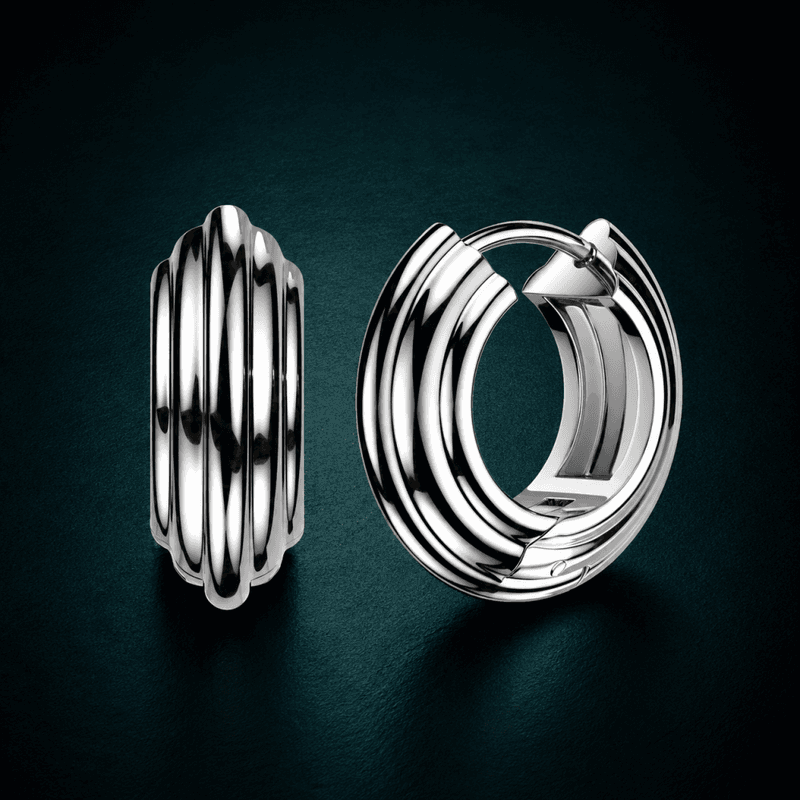 Bold Hoops Earrings 