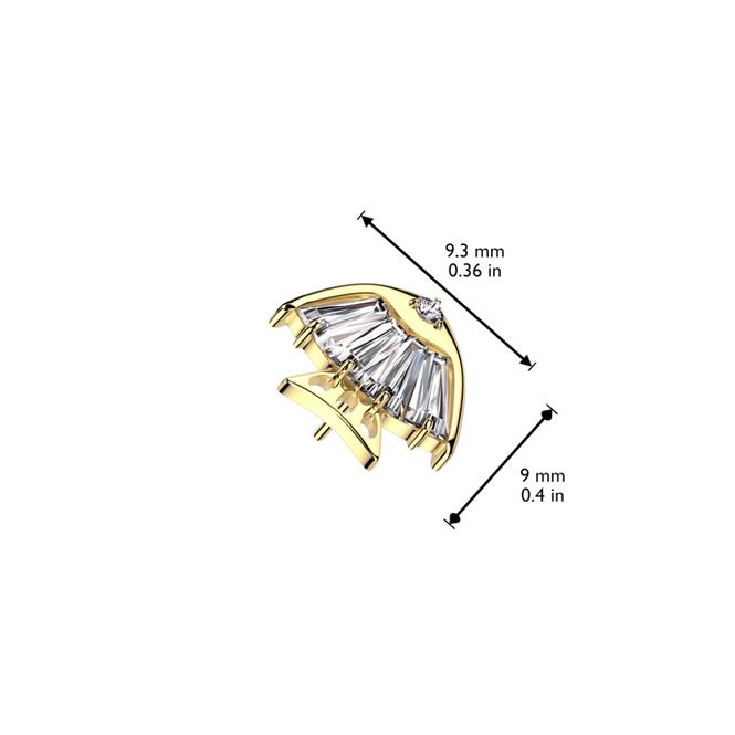 Hovedbillede Fish Push-fit Gold Clear