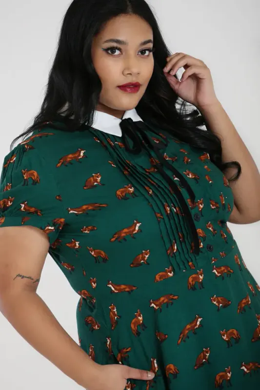 Vixey Fox Dress Orange