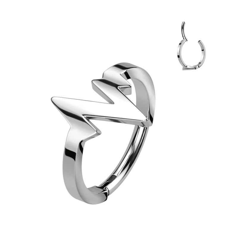 Heartbeat Hinged Ring