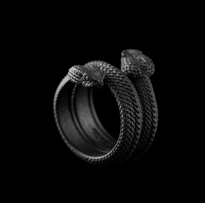 Hoofdbeeld Amphisbaena Triple Layer Ring